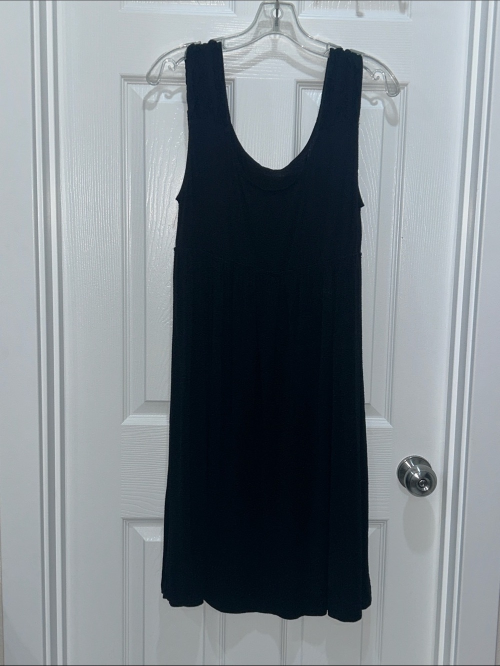 Kenneth Cole Reaction Black Sleeveless Scoop-Neck Midi Dress